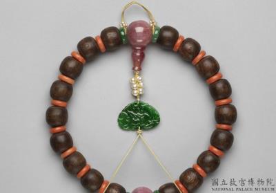 图片[2]-Agarwood bead bracelet, Qing dynasty (1644-1911)-China Archive